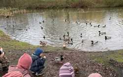 Vuggestuebørn på tur